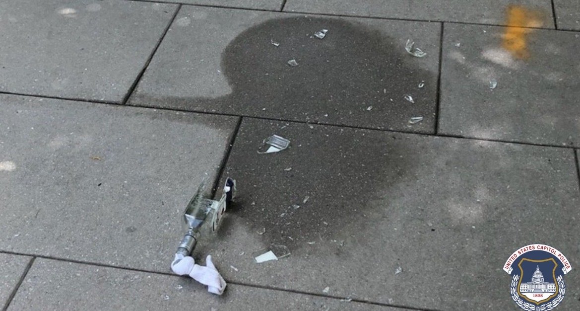 DEVELOPING: Police Arrest Man Carrying Two Molotov Cocktails Near US ...