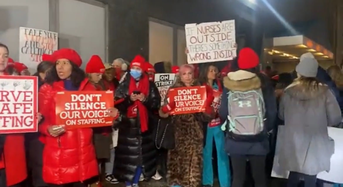 Thousands of New York City Nurses Go on Strike Because of Chronic ...