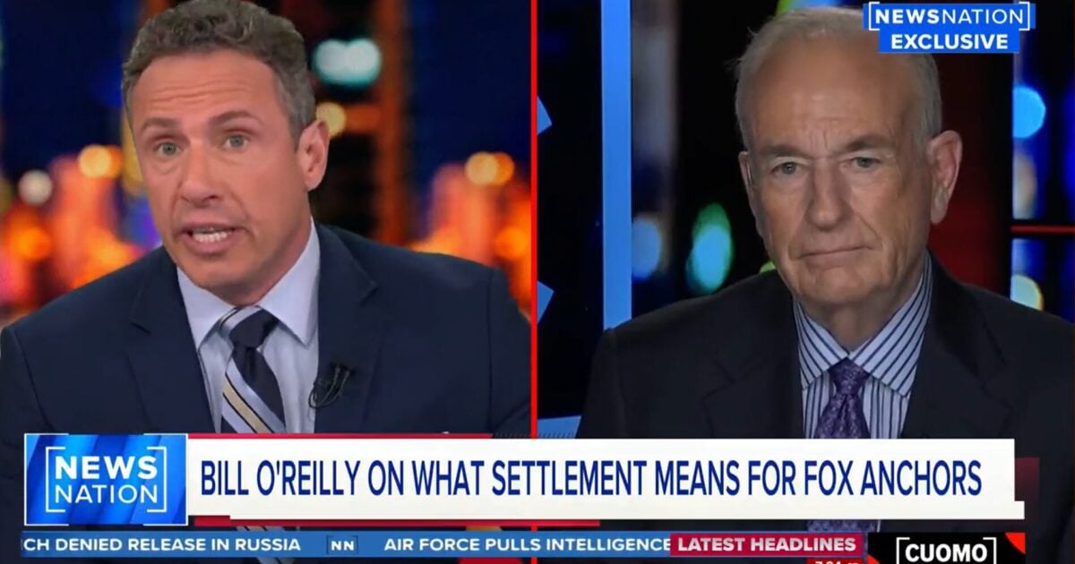 Bill O’Reilly Exposes Why Fox News Paid $787 Million To Settle Case: “It Had Nothing To Do With Prime Time Talent” (VIDEO)
