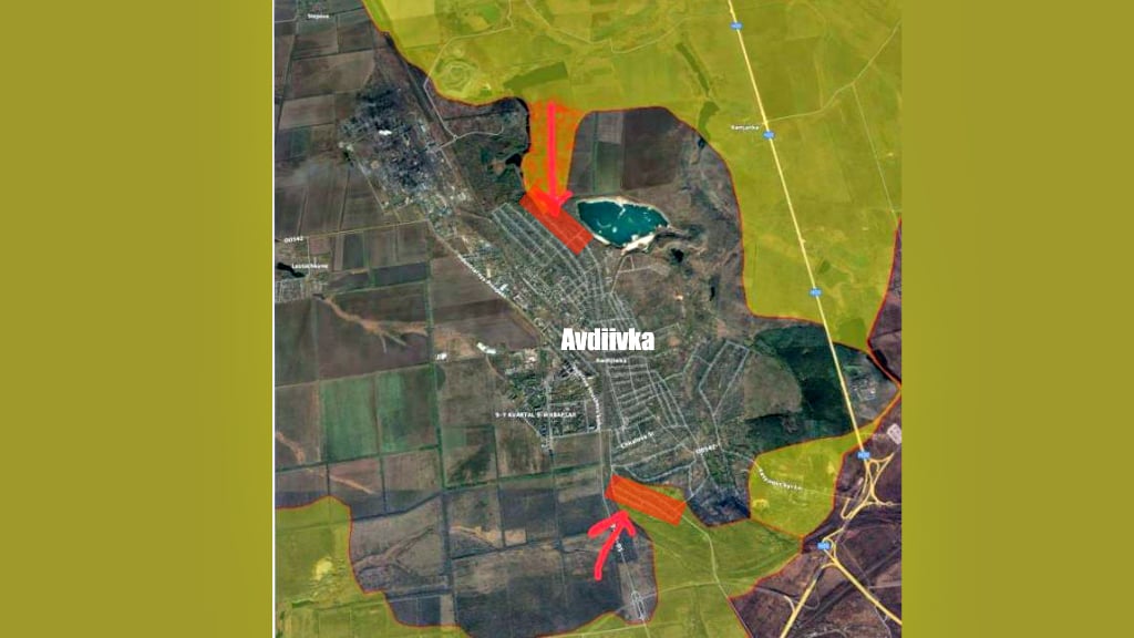 BATTLE FOR AVDIIVKA: Russian Forces Break Through Ukrainian Defenses and Enter Town in the North, While Pressure Continues on the Southern Outskirts | The Gateway Pundit