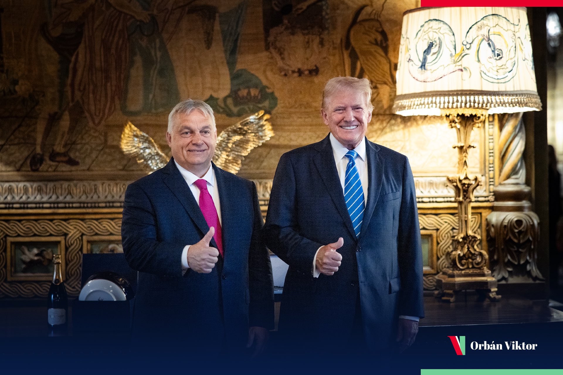 Give Peace a Chance: Viktor Orbán Meets with President Trump at Mar-a-Lago - "The Good News of the Day: He’s Going to Solve It!" | The Gateway Pundit