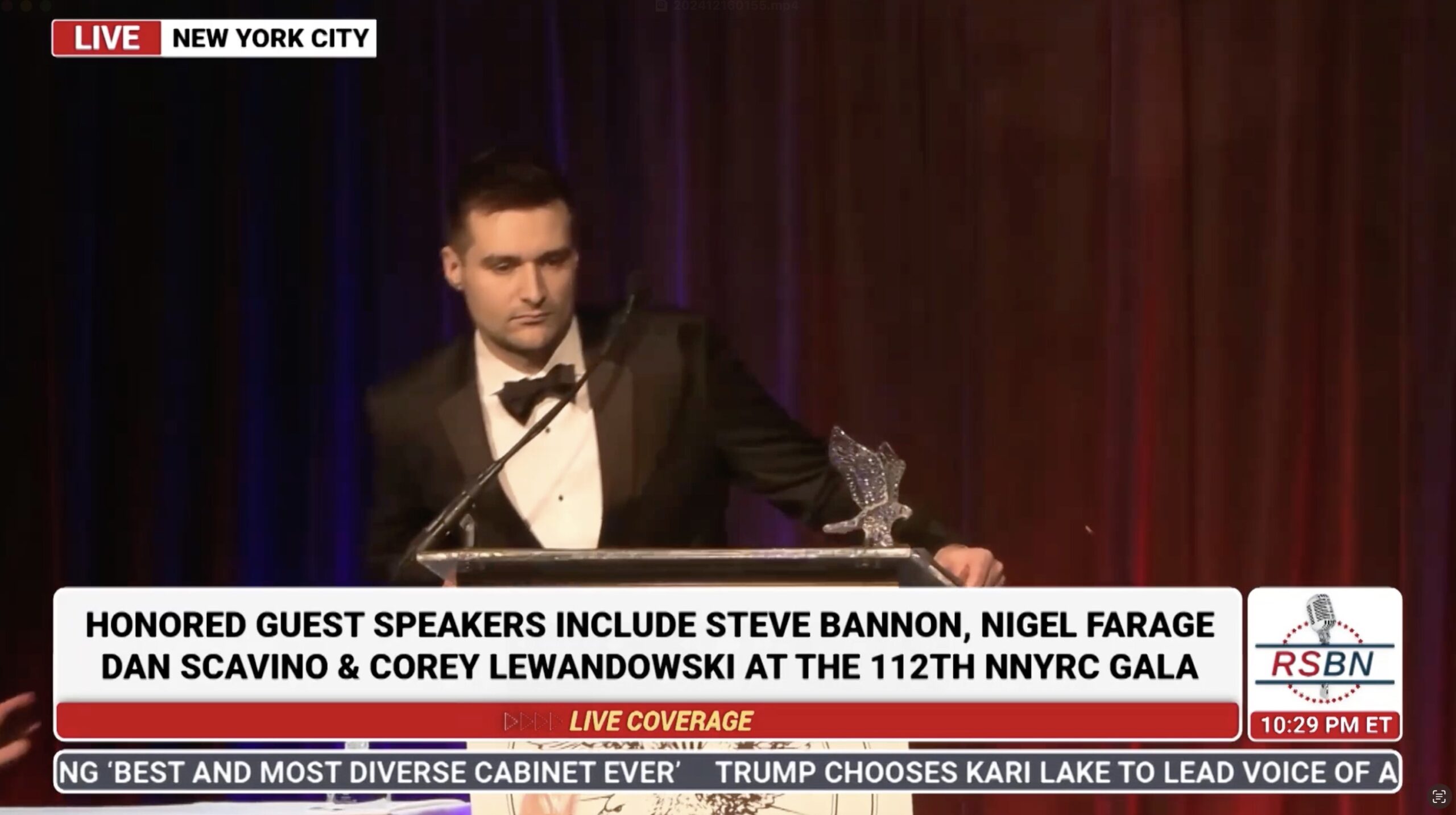 Shocking Scene: Trump Advisor Alex Bruesewitz Collapses on Stage During