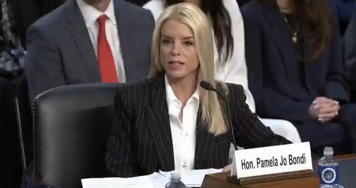 JUST IN: Senate Advances Pam Bondi's AG Nomination - Confirmation Vote Could Come as Early as Wednesday | The Gateway Pundit