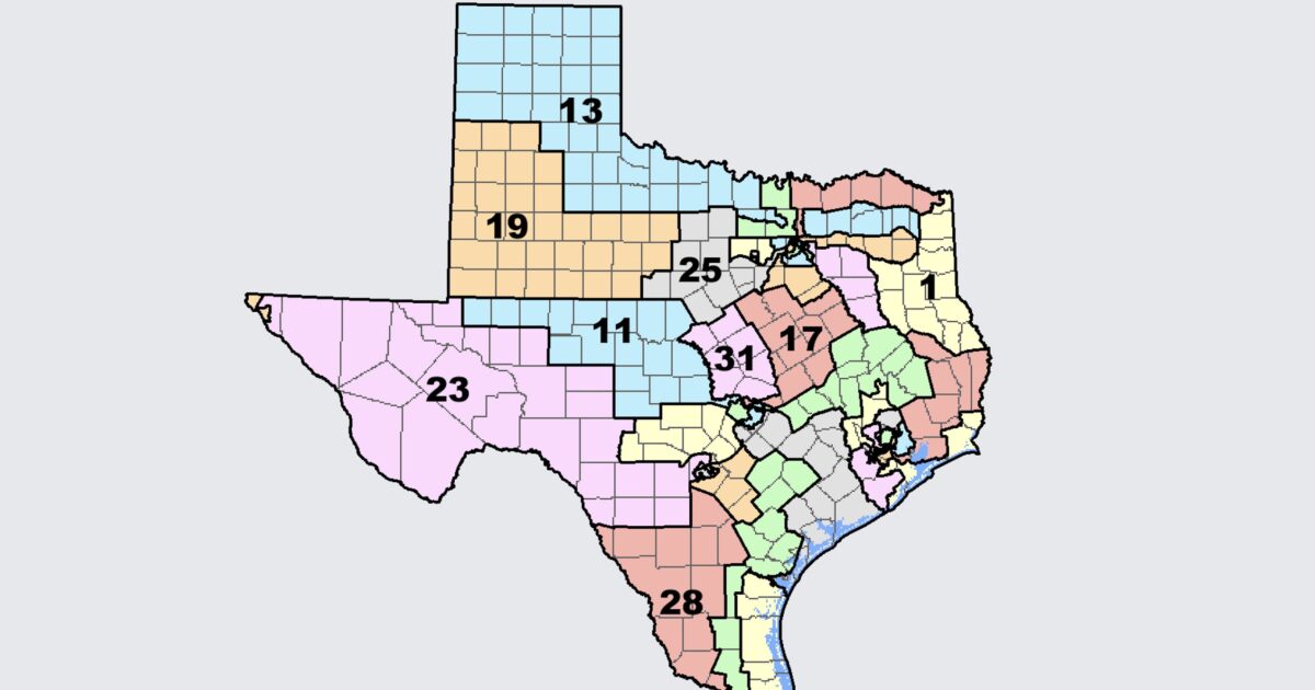 Texas Republicans Release New Congressional Map That Could Hand GOP 5 ...