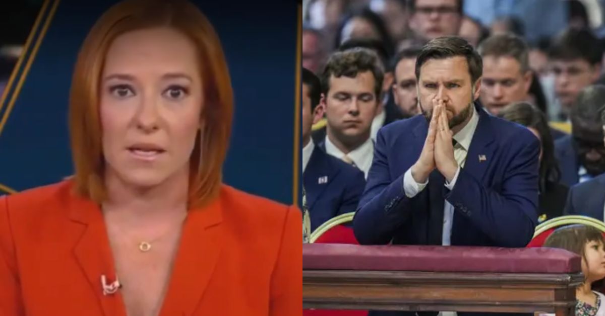JD Vance Issues Perfect Response to Jen Psaki for Mocking Prayers in Wake of Horrific Minneapolis Catholic School Shooting | The Gateway Pundit