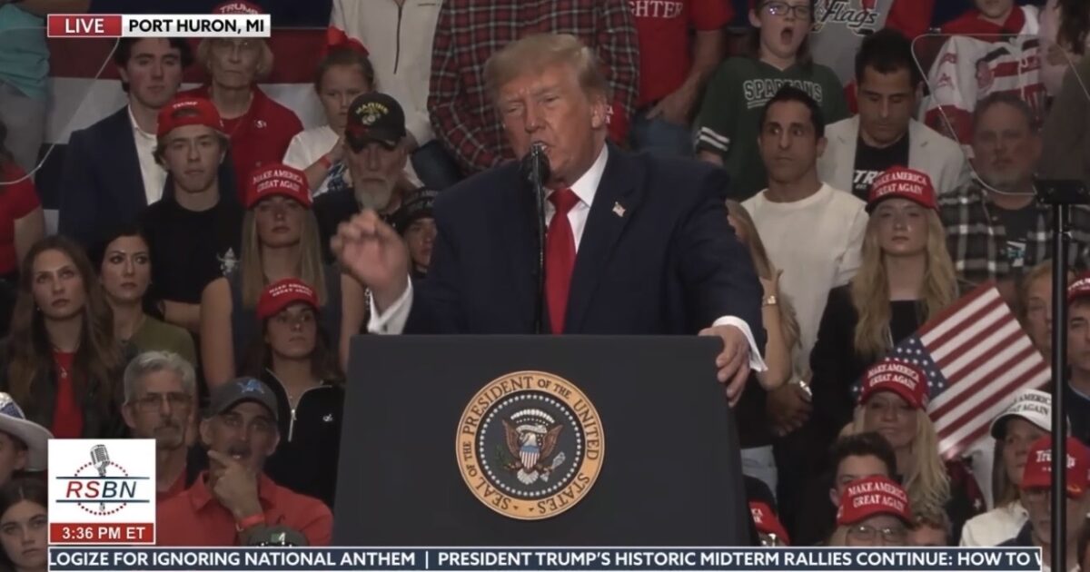(VIDEO) Trump GOES OFF on Abdul El-Sayed Over Terrorism Ties – “He’d Be the Only Senator That Would Have to Go Through a Metal Detector!”